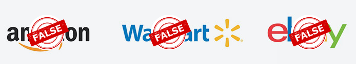 Amazon eBay Fake Warning